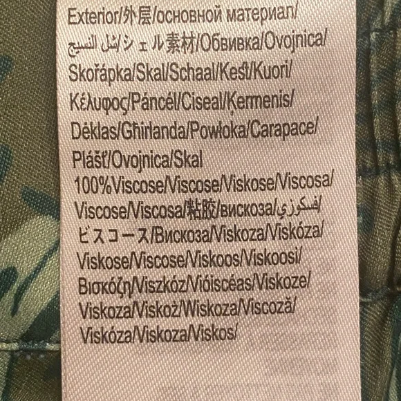 Farm Rio x Anthropologie Floral Print Wide-Leg Women’s Medium - Picture 13 of 16